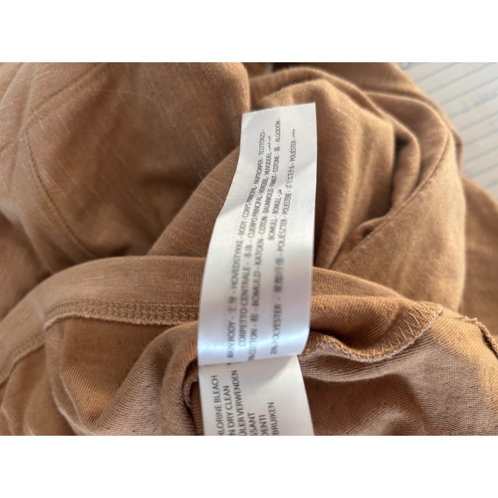 Ariat Rebar Foundation 1/4 Zip Shirt Mens Small Tiger's Eye Brown NEW - Picture 8 of 9